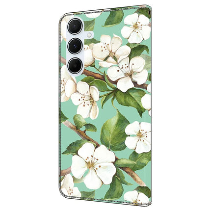 For Samsung Galaxy A55 5G Case Pattern Printing Anti-Drop Leather Flip Wallet Phone Cover