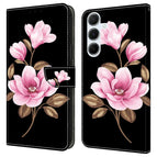 Black  /  Flowers