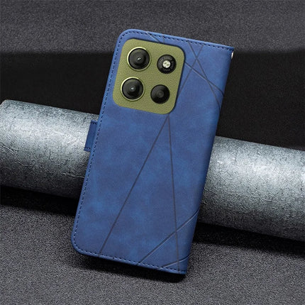 BINFEN COLOR BF05 For Motorola Moto G15 4G Case Leather Phone Cover Wallet Stand