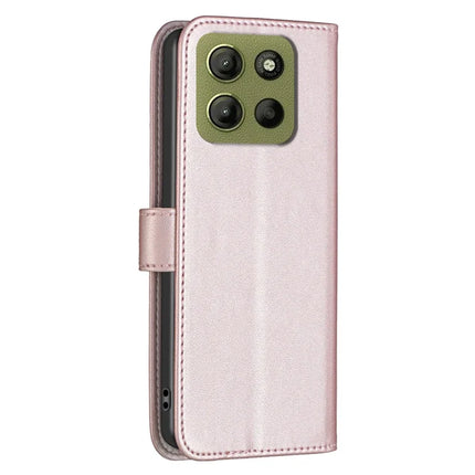 BINFEN COLOR BF17 For Motorola Moto G15 4G Case Wallet Folio Flip Leather Cover