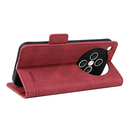 For Oppo Find X8 5G Case Leather Wallet Flip Phone Cover with Hardware Decor