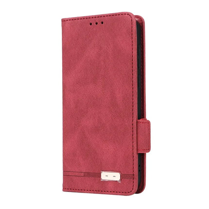 For Oppo Find X8 5G Case Leather Wallet Flip Phone Cover with Hardware Decor
