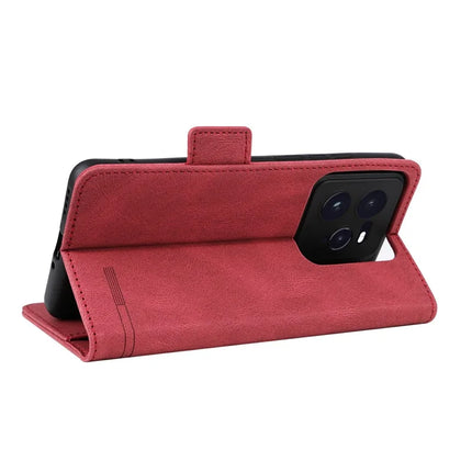 For Realme GT 7 Pro 5G Case Leather Wallet Flip Phone Cover with Hardware Decor