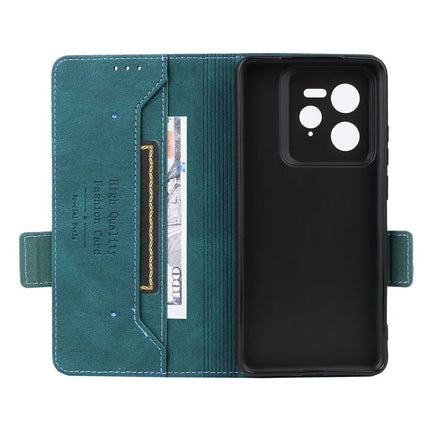 For Realme GT 7 Pro 5G Case Leather Wallet Flip Phone Cover with Hardware Decor