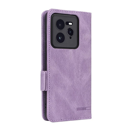 For Realme GT 7 Pro 5G Case Leather Wallet Flip Phone Cover with Hardware Decor