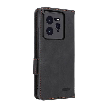 For Realme GT 7 Pro 5G Case Leather Wallet Flip Phone Cover with Hardware Decor