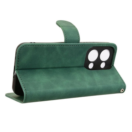 For Oppo Reno13 5G (Global) Leather Case Skin Feel Anti Drop Wallet Flip Phone Cover