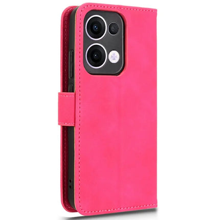 For Oppo Reno13 5G (Global) Leather Case Skin Feel Anti Drop Wallet Flip Phone Cover
