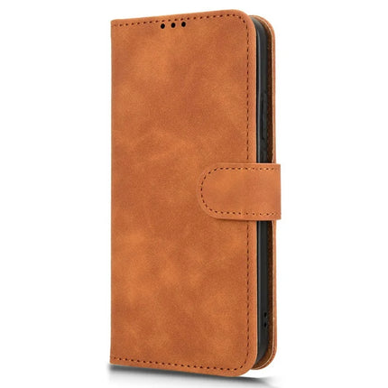 For Oppo Reno13 5G (Global) Leather Case Skin Feel Anti Drop Wallet Flip Phone Cover