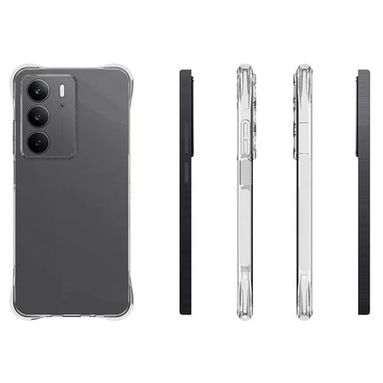 For Realme C75 TPU Phone Case Non Slip Transparent Mobile Phone Cover
