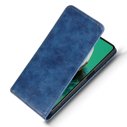 Leather Case for HMD Pulse Pro / Pulse+ / Pulse Card Slot Magnetic Vertical Flip Phone Cover