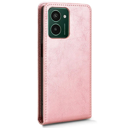 Leather Case for HMD Pulse Pro / Pulse+ / Pulse Card Slot Magnetic Vertical Flip Phone Cover