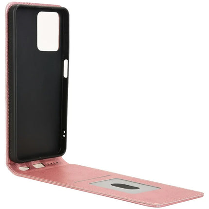 Leather Case for HMD Pulse Pro / Pulse+ / Pulse Card Slot Magnetic Vertical Flip Phone Cover