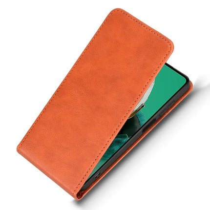 Leather Case for HMD Pulse Pro / Pulse+ / Pulse Card Slot Magnetic Vertical Flip Phone Cover