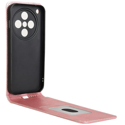 For Oppo Find X8 Pro 5G Case with Card Slot Magnetic Vertical Flip Leather Phone Cover