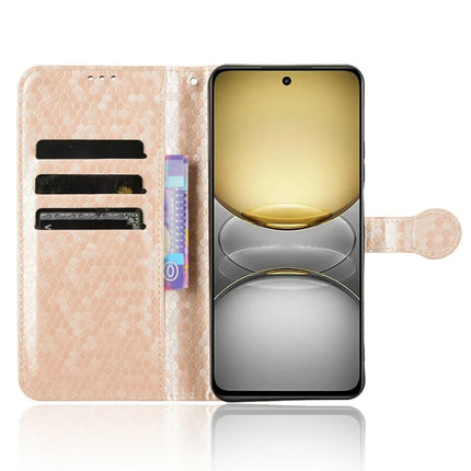 For Realme C75 Wallet Case Dot Pattern Imprint PU Leather Phone Cover