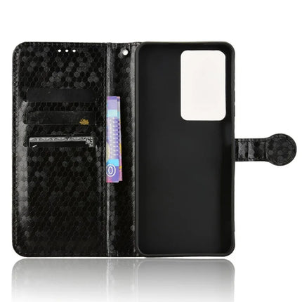 For Realme C75 Wallet Case Dot Pattern Imprint PU Leather Phone Cover