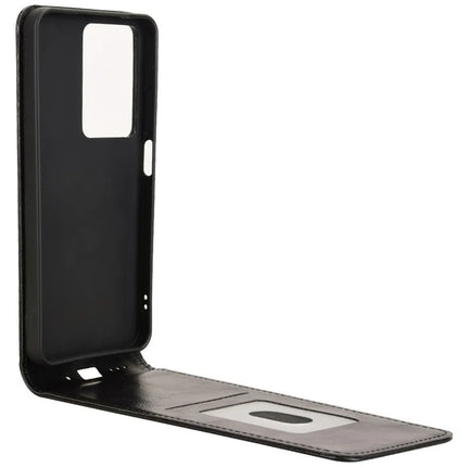For Realme C75 Case with Card Slot Magnetic Vertical Flip Leather Phone Cover
