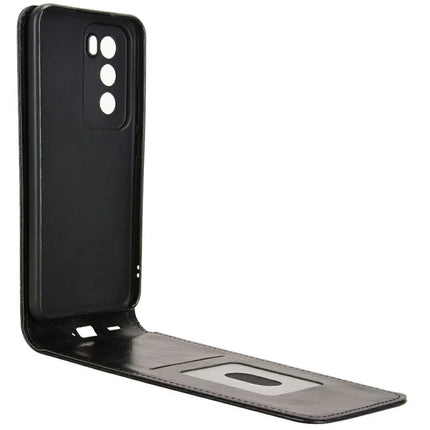 For Oppo Reno12 Pro 5G (Global) Case with Card Slot Magnetic Vertical Flip Leather Phone Cover