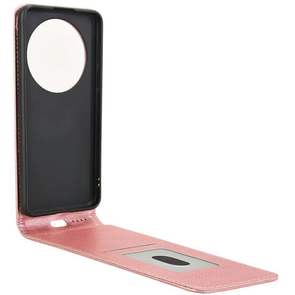 For Huawei Mate 70 Pro / Mate 70 Pro+ Case with Card Slot Magnetic Vertical Flip Leather Phone Cover