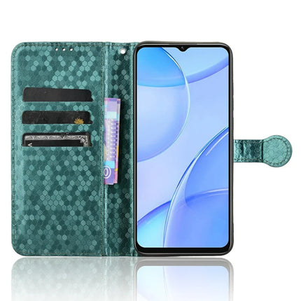 Wallet Phone Case for Oukitel C57 Pro / C57s / BLU 11S Dot Pattern Imprint PU Leather Cover