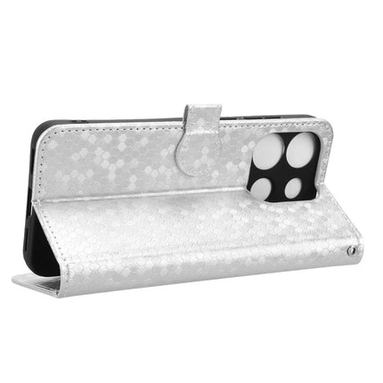 Wallet Phone Case for Oukitel C57 Pro / C57s / BLU 11S Dot Pattern Imprint PU Leather Cover