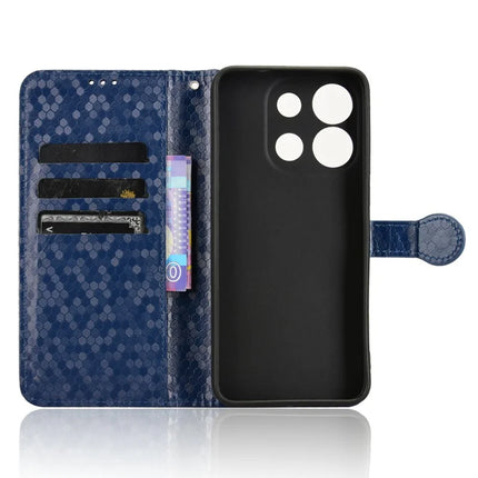 Wallet Phone Case for Oukitel C57 Pro / C57s / BLU 11S Dot Pattern Imprint PU Leather Cover