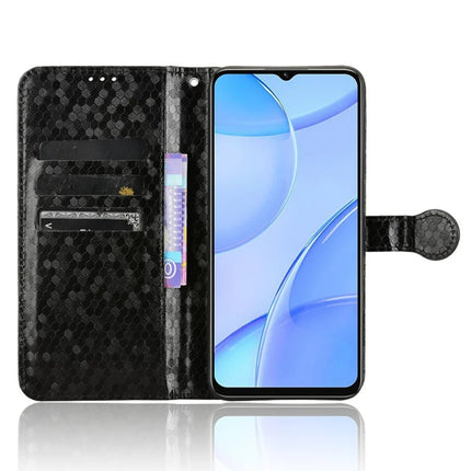 Wallet Phone Case for Oukitel C57 Pro / C57s / BLU 11S Dot Pattern Imprint PU Leather Cover