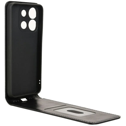 Leather Case for Oukitel C57 Pro / C57s / BLU 11S Card Slot Magnetic Vertical Flip Phone Cover
