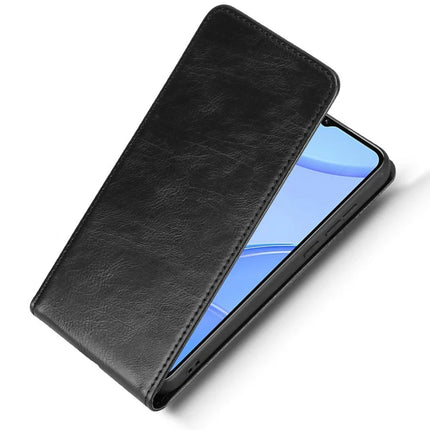 Leather Case for Oukitel C57 Pro / C57s / BLU 11S Card Slot Magnetic Vertical Flip Phone Cover