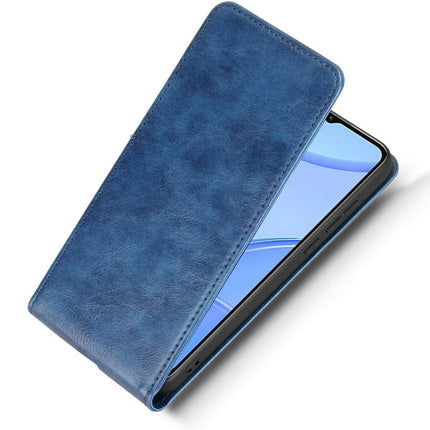 Leather Case for Oukitel C57 Pro / C57s / BLU 11S Card Slot Magnetic Vertical Flip Phone Cover