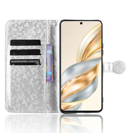 For Honor X9c Smart 5G / X60 5G Wallet Case Dot Pattern Imprint PU Leather Phone Cover