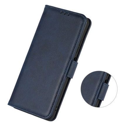 For Motorola Moto G15 4G / G05 4G Case Cowhide Texture Leather Wallet Phone Cover with Stand