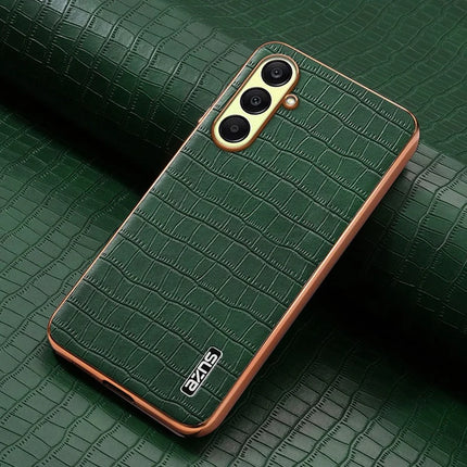 AZNS For Samsung Galaxy A26 5G Case Electroplating Crocodile Texture PU+TPU Phone Cover