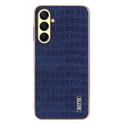 AZNS For Samsung Galaxy A26 5G Case Electroplating Crocodile Texture PU+TPU Phone Cover