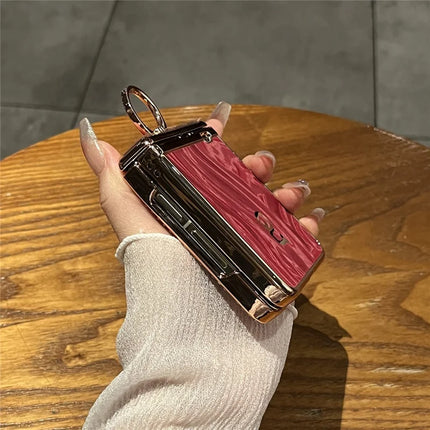 For Honor Magic V Flip 5G Case Ring Holder Rhinestone Decor PU Leather PC Folding Phone Cover