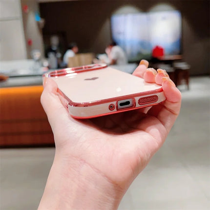For Google Pixel 9 Pro XL Case TPU Phone Back Cover Electroplating Heart Pattern