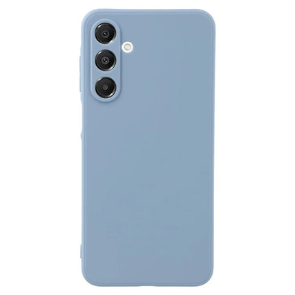 For Samsung Galaxy A16 4G / 5G Case Precise Cutouts Straight Edge TPU Shockproof Phone Cover - Lavender Grey