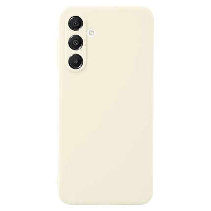 For Samsung Galaxy A16 4G / 5G Case Precise Cutouts Straight Edge TPU Shockproof Phone Cover - White