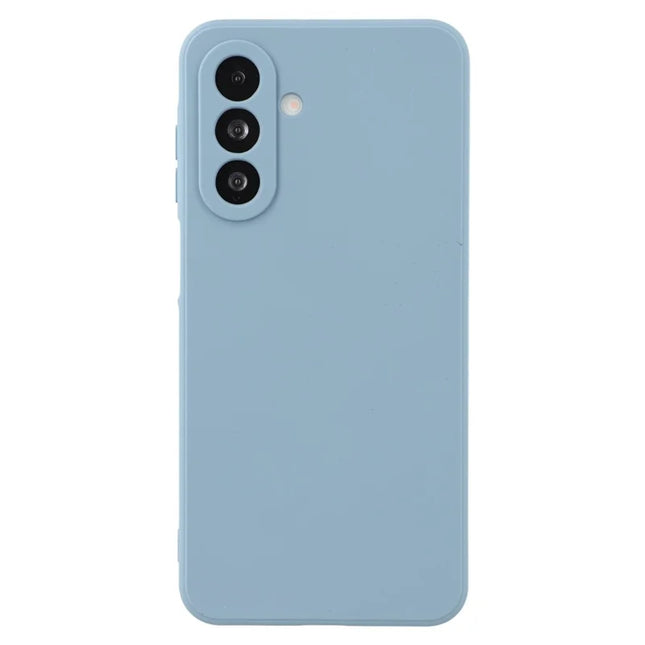 For Samsung Galaxy A26 5G Case Precise Cutouts Straight Edge TPU Shockproof Phone Cover - Lavender Grey