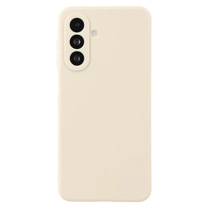 For Samsung Galaxy A26 5G Case Precise Cutouts Straight Edge TPU Shockproof Phone Cover - White