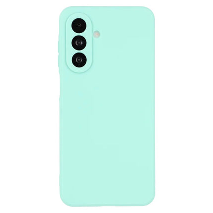 For Samsung Galaxy A26 5G Case Precise Cutouts Straight Edge TPU Shockproof Phone Cover - Baby Blue