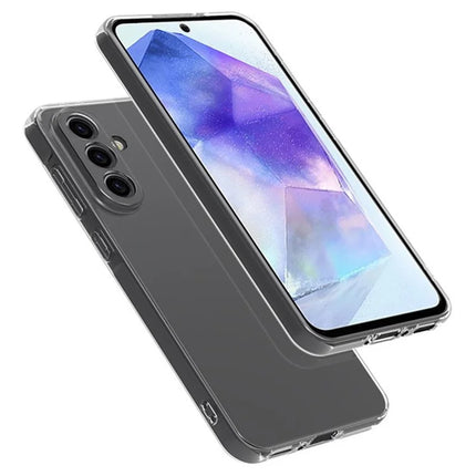 For Samsung Galaxy A56 5G Clear Phone Case Ultra-Thin Flexible TPU Back Cover