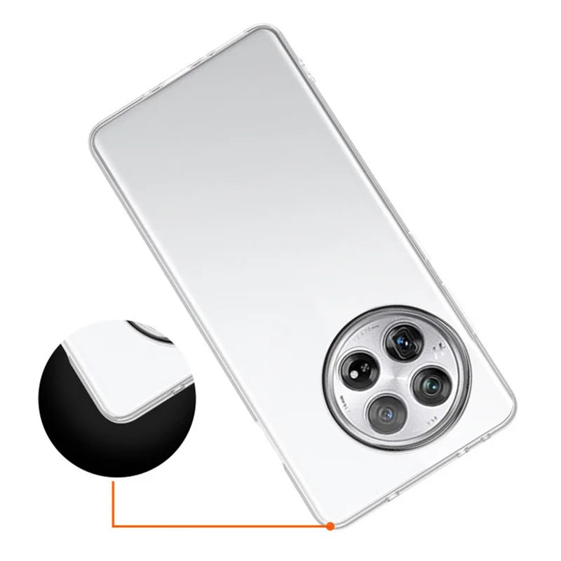 ShopCaseCart Slim Lightweight OnePlus Ace 5 5G / Ace 5 Pro 5G / 13R 5G Clear Phone Protective cover Ultra-Thin Flexible TPU Back Guard