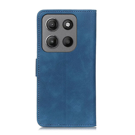 KHAZNEH For Motorola Moto G15 4G / G05 4G Case PU Leather Retro Texture Phone Cover