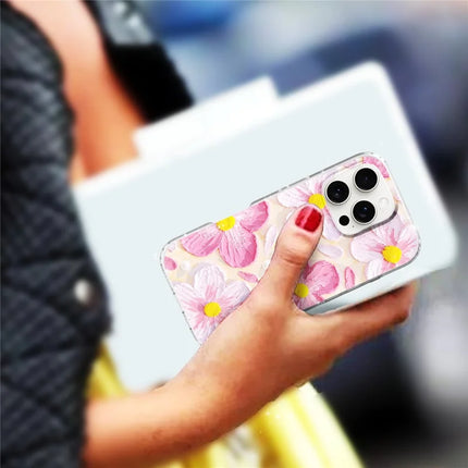 For iPhone 16 Pro Phone Case IMD Pattern Print PC TPU Mobile Cover