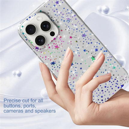 For iPhone 16 Pro Phone Case IMD Pattern Print PC TPU Mobile Cover