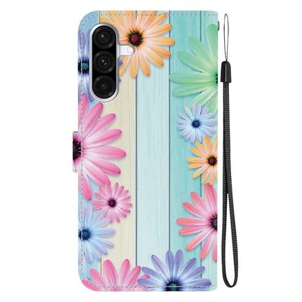 For Samsung Galaxy A26 5G Case Pattern Printing Anti-Drop Leather Flip Wallet Phone Cover with Lanyard