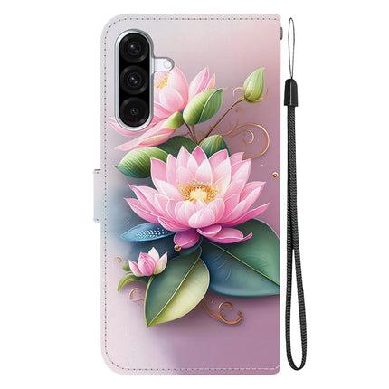 For Samsung Galaxy A26 5G Case Pattern Printing Anti-Drop Leather Flip Wallet Phone Cover with Lanyard