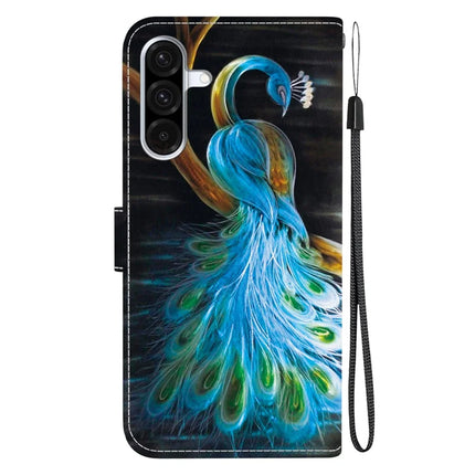 For Samsung Galaxy A26 5G Case Pattern Printing Anti-Drop Leather Flip Wallet Phone Cover with Lanyard